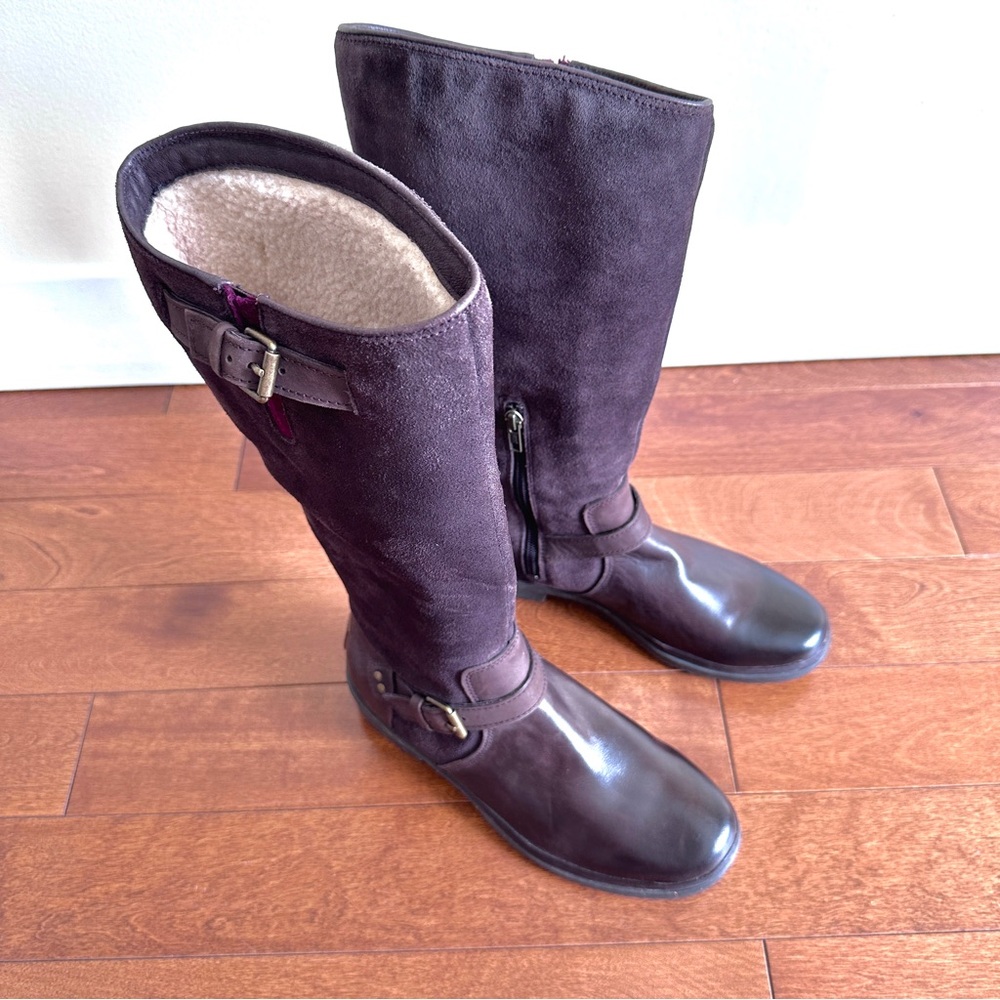 UGG Australia Dark Brown Boots with buckles, size 8.5 waterproof - Picture 5 of 16